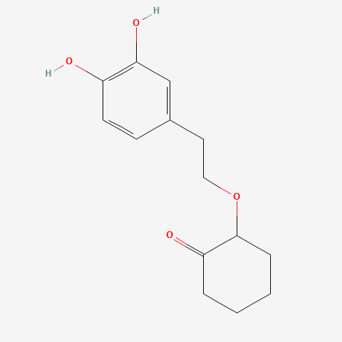 2-[2-(3,4-dihydroxyphenyl)ethoxy]cyclohexan-1-one (CAS: 1360728-92-2) - Related Chemical Product