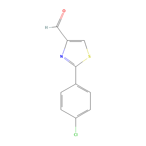 2-(4-chlorophenyl)-1,3-thiazole-4-carbaldehyde (CAS: 21278-77-3) - Related Chemical Product