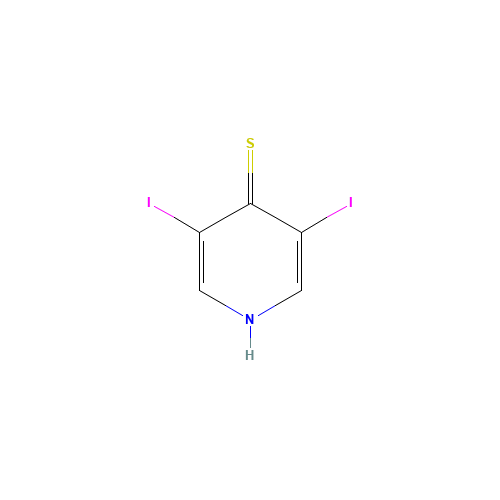 3,5-diiodo-1H-pyridine-4-thione (CAS: 63905-96-4) - Related Chemical Product