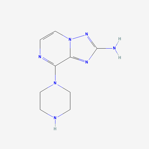 8-piperazin-1-yl-[1,2,4]triazolo[1,5-a]pyrazin-2-amine (CAS: 1360612-96-9) - Related Chemical Product