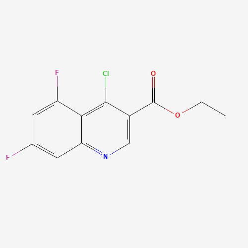 ethyl 4-chloro-5,7-difluoroquinoline-3-carboxylate (CAS: 311346-69-7) - Related Chemical Product