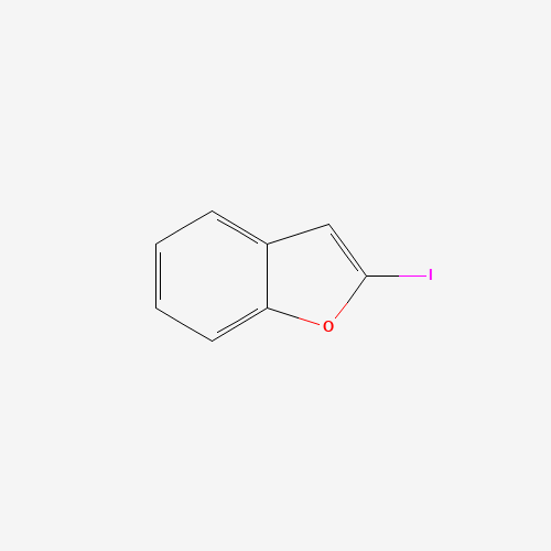 2-iodo-1-benzofuran chemical structure 2-iodo-1-benzofuran (CAS: 69626-75-1) - Chemical Structure and Molecular Formula