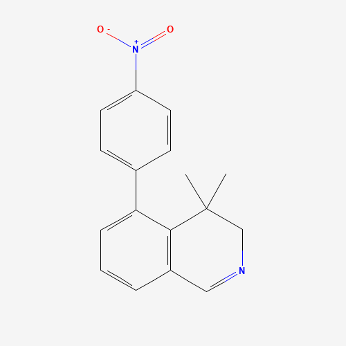 4,4-dimethyl-5-(4-nitrophenyl)-3H-isoquinoline (CAS: 1430563-84-0) - Related Chemical Product