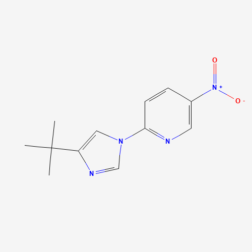 2-(4-tert-butylimidazol-1-yl)-5-nitropyridine (CAS: 1393125-83-1) - Related Chemical Product