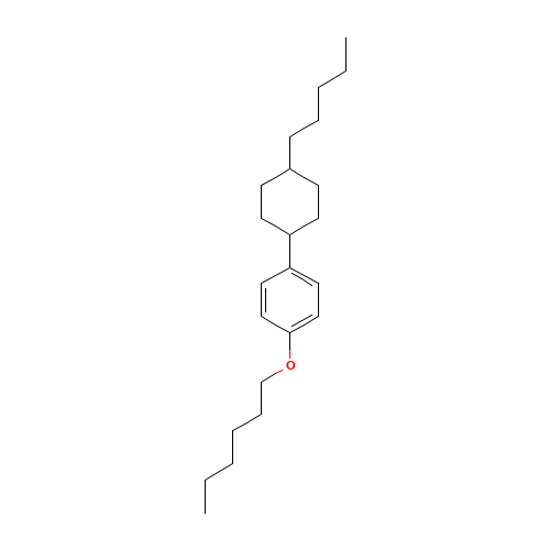 1-hexoxy-4-(4-pentylcyclohexyl)benzene (CAS: 66227-38-1) - Related Chemical Product