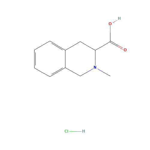 2-methyl-3,4-dihydro-1H-isoquinoline-3-carboxylic acid;hydrochloride (CAS: 20335-68-6) - Related Chemical Product