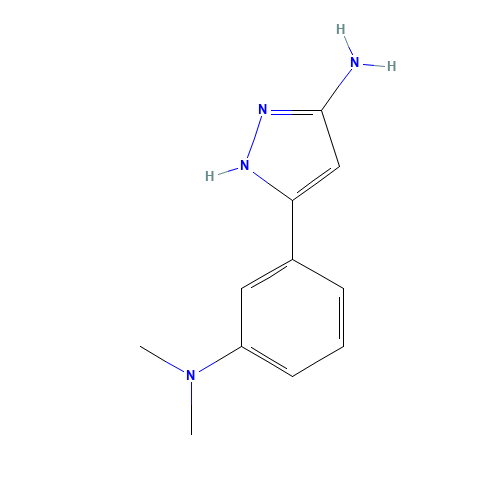 5-[3-(dimethylamino)phenyl]-1H-pyrazol-3-amine (CAS: 766519-87-3) - Related Chemical Product