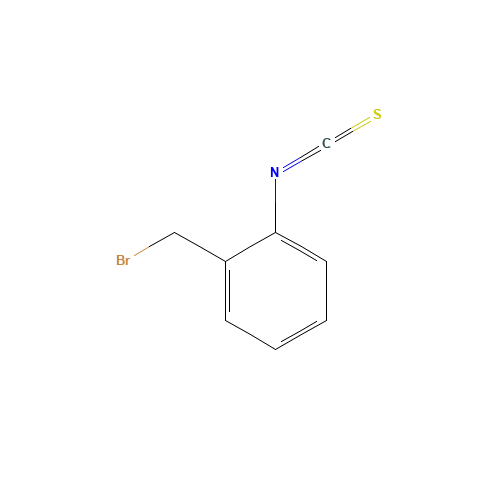 1-(bromomethyl)-2-isothiocyanatobenzene (CAS: 108288-40-0) - Chemical Structure and Molecular Formula 