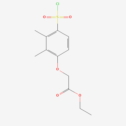 ethyl 2-(4-chlorosulfonyl-2,3-dimethylphenoxy)acetate (CAS: 626603-26-7) - Related Chemical Product