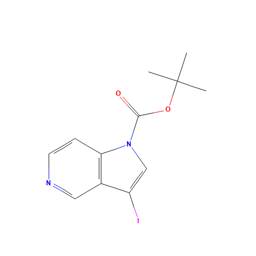 tert-butyl 3-iodopyrrolo[3,2-c]pyridine-1-carboxylate (CAS: 877060-48-5) - Related Chemical Product