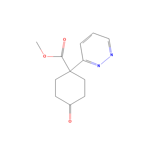 methyl 4-oxo-1-pyridazin-3-ylcyclohexane-1-carboxylate (CAS: 960371-48-6) - Related Chemical Product