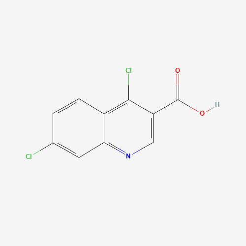 4,7-dichloroquinoline-3-carboxylic acid (CAS: 630067-21-9) - Chemical Structure and Molecular Formula 