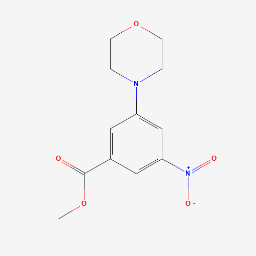 methyl 3-morpholin-4-yl-5-nitrobenzoate (CAS: 641570-95-8) - Related Chemical Product
