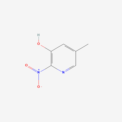 5-methyl-2-nitropyridin-3-ol (CAS: 15128-88-8) - Chemical Structure and Molecular Formula 