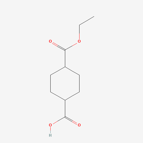 4-ethoxycarbonylcyclohexane-1-carboxylic acid (CAS: 15177-66-9) - Chemical Structure and Molecular Formula 