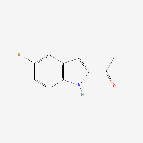1-(5-bromo-1H-indol-2-yl)ethanone (CAS: 89671-83-0) - Chemical Structure and Molecular Formula 