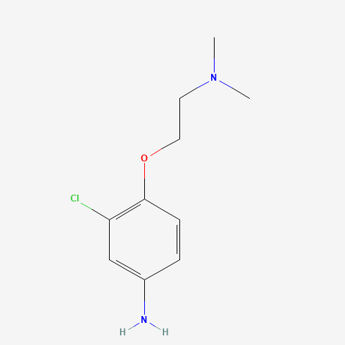3-chloro-4-[2-(dimethylamino)ethoxy]aniline (CAS: 895636-40-5) - Related Chemical Product