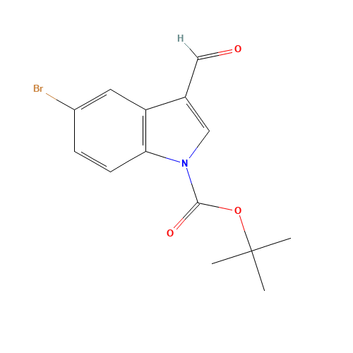 tert-butyl 5-bromo-3-formylindole-1-carboxylate (CAS: 325800-39-3) - Related Chemical Product