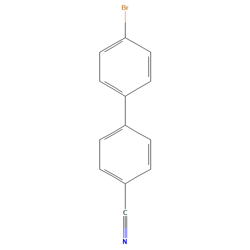 4-(4-bromophenyl)benzonitrile (CAS: 57774-35-3) - Chemical Structure and Molecular Formula 