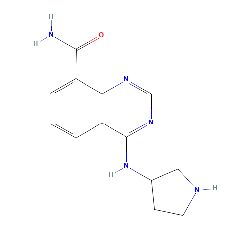 4-(pyrrolidin-3-ylamino)quinazoline-8-carboxamide (CAS: 1240472-31-4) - Related Chemical Product