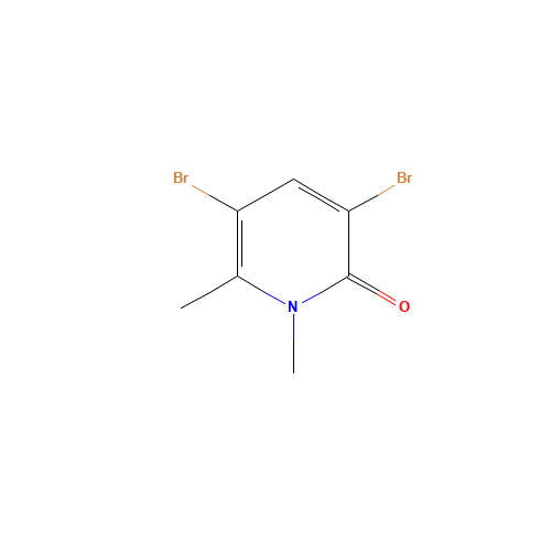 3,5-dibromo-1,6-dimethylpyridin-2-one (CAS: 89677-69-0) - Related Chemical Product