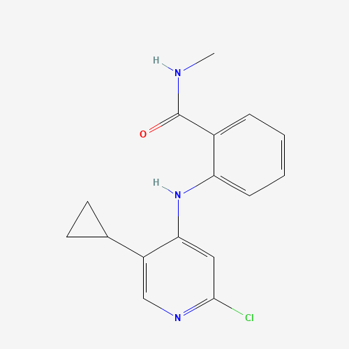 2-[(2-chloro-5-cyclopropylpyridin-4-yl)amino]-N-methylbenzamide (CAS: 1184931-59-6) - Related Chemical Product