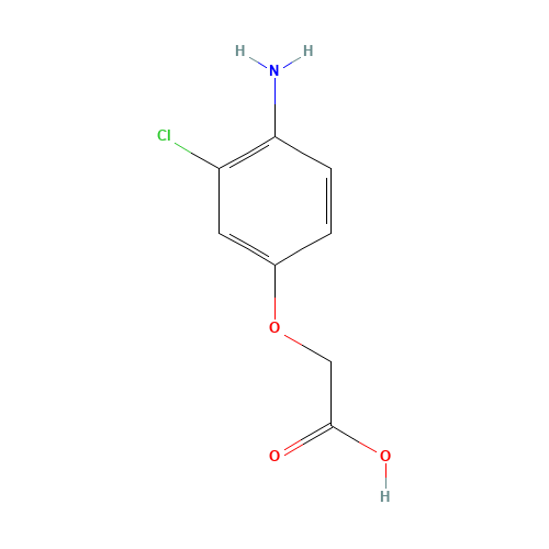 2-(4-amino-3-chlorophenoxy)acetic acid (CAS: 24743-02-0) - Related Chemical Product