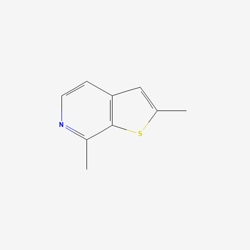 2,7-dimethylthieno[2,3-c]pyridine (CAS: 49781-54-6) - Chemical Structure and Molecular Formula 