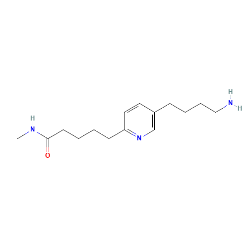 5-[5-(4-aminobutyl)pyridin-2-yl]-N-methylpentanamide (CAS: 312263-15-3) - Related Chemical Product