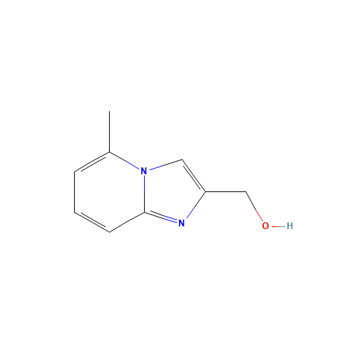 (5-methylimidazo[1,2-a]pyridin-2-yl)methanol (CAS: 872363-02-5) - Chemical Structure and Molecular Formula 
