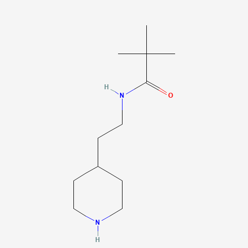 2,2-dimethyl-N-(2-piperidin-4-ylethyl)propanamide (CAS: 1247739-31-6) - Related Chemical Product