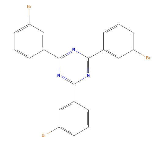 2,4,6-tris(3-bromophenyl)-1,3,5-triazine (CAS: 890148-78-4) - Related Chemical Product