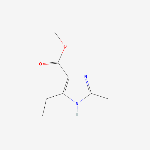 methyl 5-ethyl-2-methyl-1H-imidazole-4-carboxylate chemical structure methyl 5-ethyl-2-methyl-1H-imidazole-4-carboxylate (CAS: 1245644-44-3) - Chemical Structure and Molecular Formula