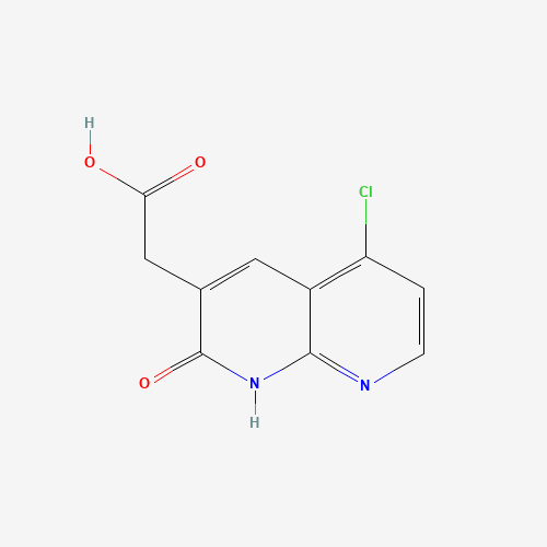 2-(5-chloro-2-oxo-1H-1,8-naphthyridin-3-yl)acetic acid (CAS: 1203510-15-9) - Related Chemical Product