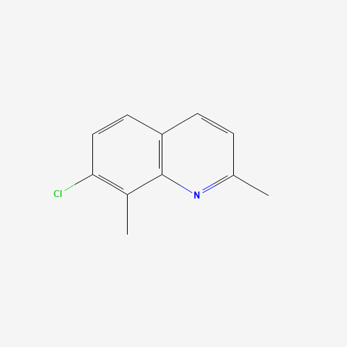 7-chloro-2,8-dimethylquinoline (CAS: 120370-62-9) - Chemical Structure and Molecular Formula 