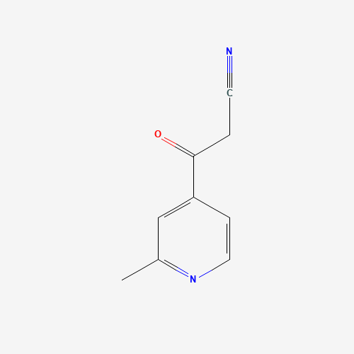 3-(2-methylpyridin-4-yl)-3-oxopropanenitrile (CAS: 1240521-95-2) - Related Chemical Product