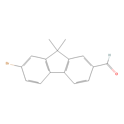 7-bromo-9,9-dimethylfluorene-2-carbaldehyde (CAS: 944940-90-3) - Related Chemical Product