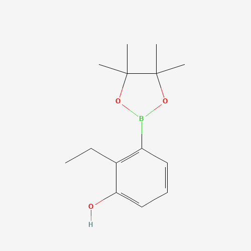 2-ethyl-3-(4,4,5,5-tetramethyl-1,3,2-dioxaborolan-2-yl)phenol (CAS: 948592-58-3) - Related Chemical Product