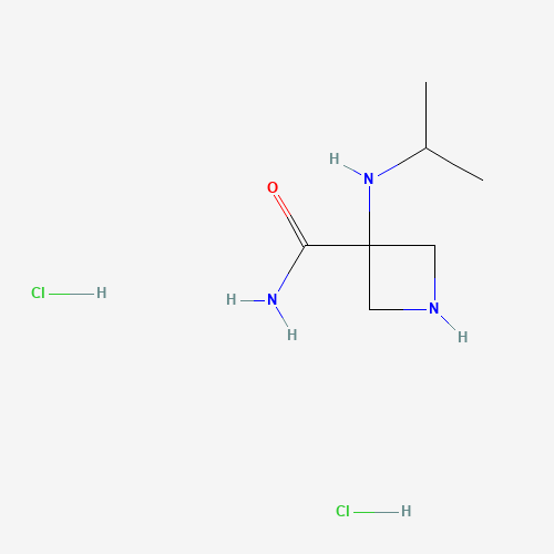 3-(propan-2-ylamino)azetidine-3-carboxamide;dihydrochloride (CAS: 686344-57-0) - Related Chemical Product