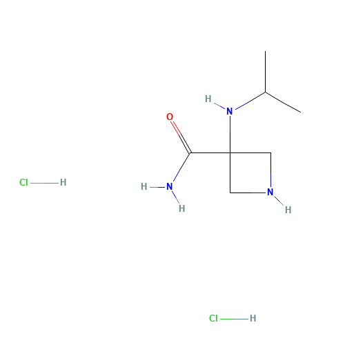 3-(propan-2-ylamino)azetidine-3-carboxamide;dihydrochloride (CAS: 686344-57-0) - Related Chemical Product