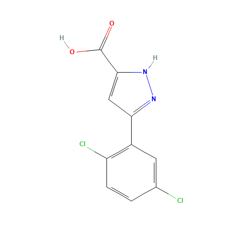 3-(2,5-dichlorophenyl)-1H-pyrazole-5-carboxylic acid (CAS: 1038549-20-0) - Related Chemical Product