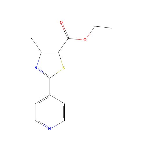 ethyl 4-methyl-2-pyridin-4-yl-1,3-thiazole-5-carboxylate (CAS: 89401-54-7) - Related Chemical Product