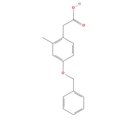 2-(2-methyl-4-phenylmethoxyphenyl)acetic acid (CAS: 383135-10-2) - Related Chemical Product