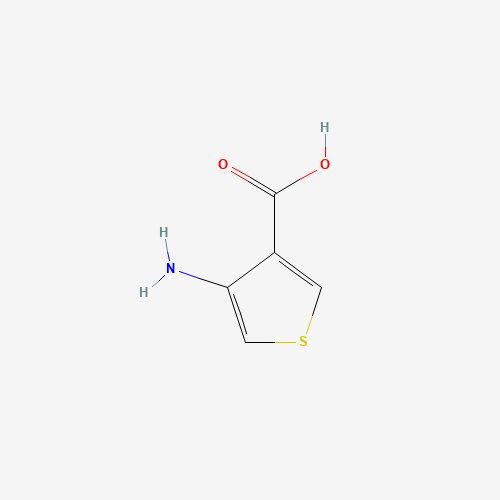 4-aminothiophene-3-carboxylic acid (CAS: 26112-64-1) - Chemical Structure and Molecular Formula 