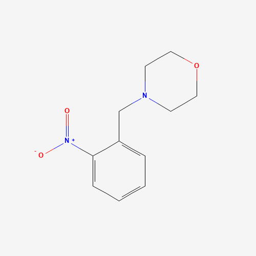 4-[(2-nitrophenyl)methyl]morpholine (CAS: 67589-21-3) - Chemical Structure and Molecular Formula 