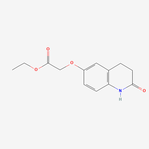 ethyl 2-[(2-oxo-3,4-dihydro-1H-quinolin-6-yl)oxy]acetate (CAS: 58900-90-6) - Related Chemical Product
