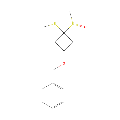 (3-methylsulfanyl-3-methylsulfinylcyclobutyl)oxymethylbenzene (CAS: 917887-34-4) - Related Chemical Product