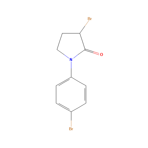 3-bromo-1-(4-bromophenyl)pyrrolidin-2-one (CAS: 1341300-86-4) - Related Chemical Product