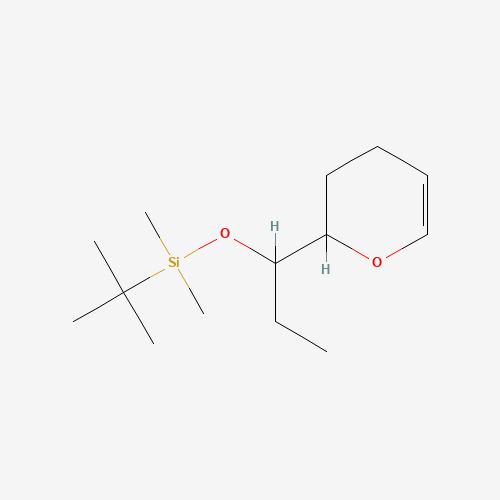 tert-butyl-[1-(3,4-dihydro-2H-pyran-2-yl)propoxy]-dimethylsilane (CAS: 1239019-37-4) - Related Chemical Product