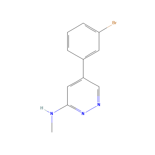 5-(3-bromophenyl)-N-methylpyridazin-3-amine (CAS: 660424-24-8) - Related Chemical Product